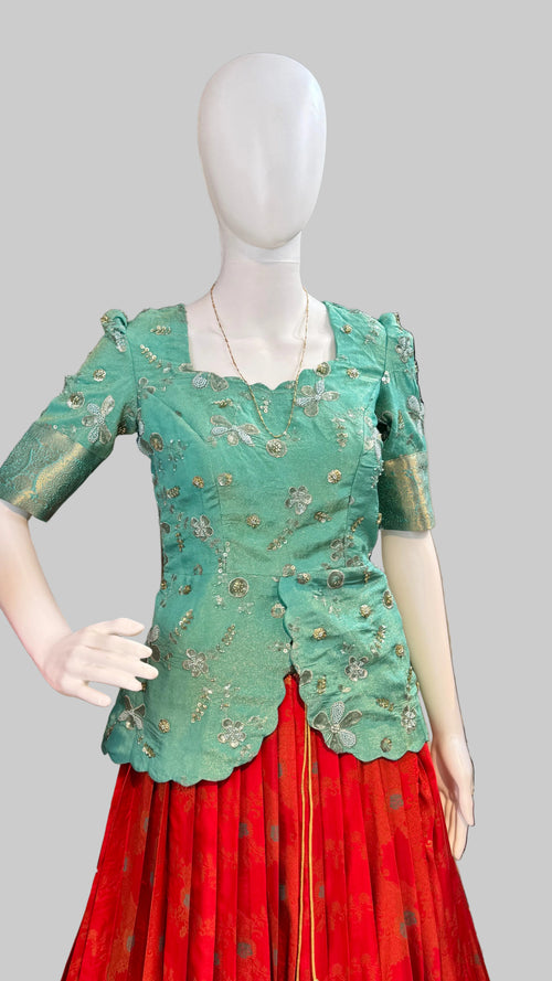 Coat lehanga